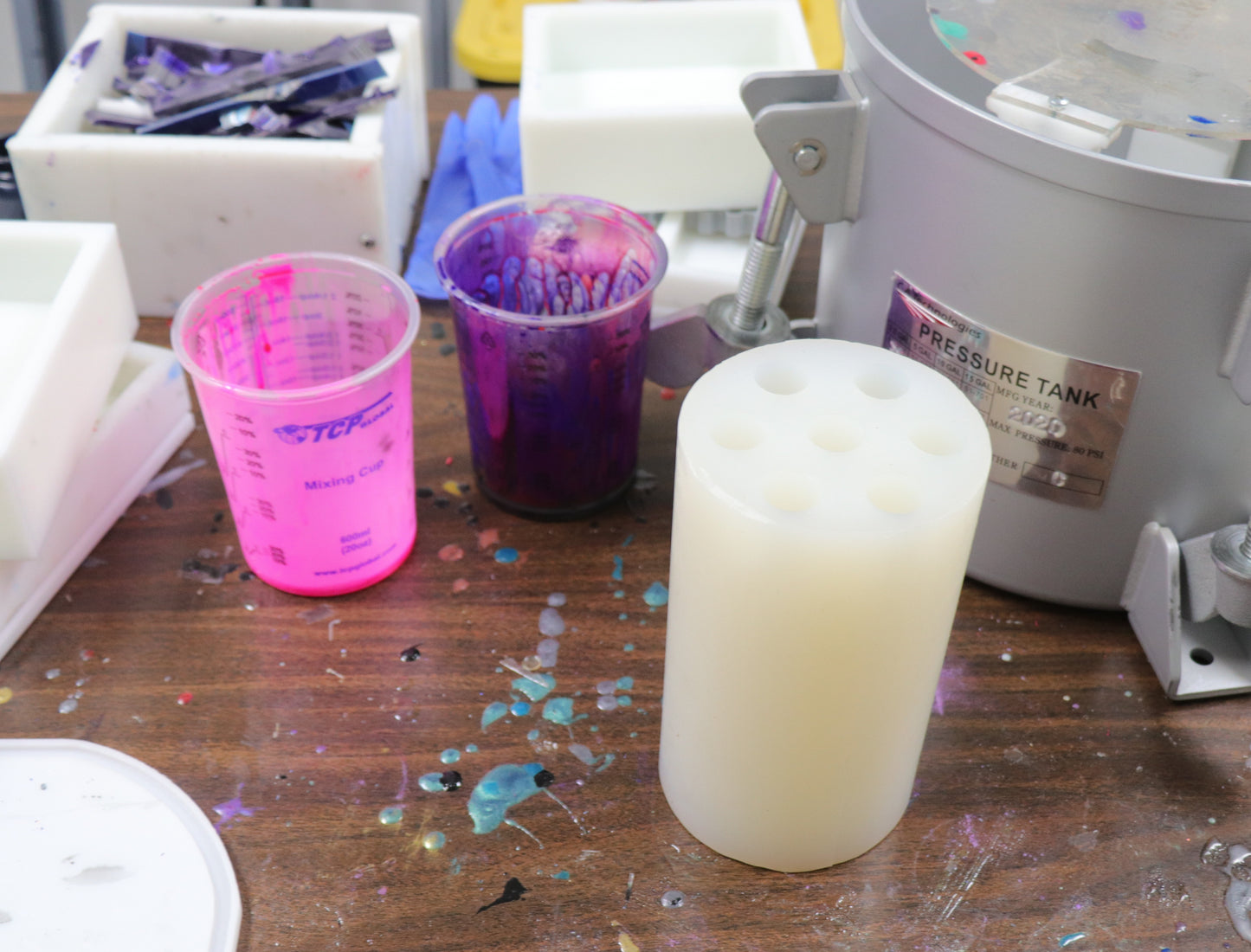 Vertical Silicone Mold