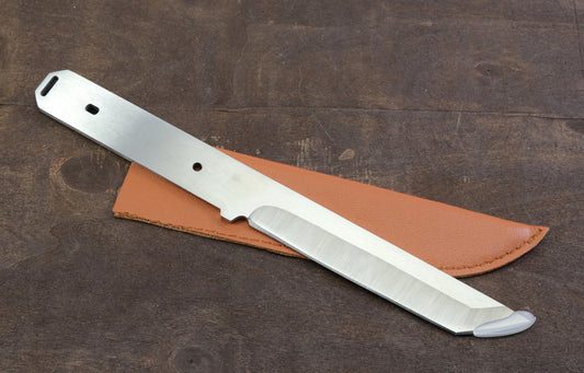 Steel Knife Blank Kit - KN390 Steel