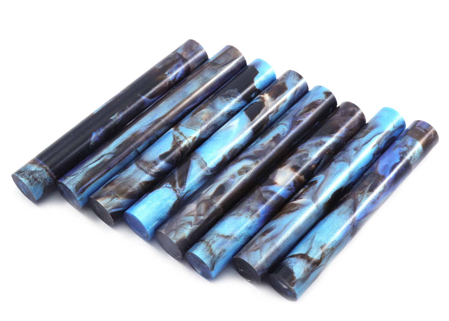 Color Mix Pen Blanks