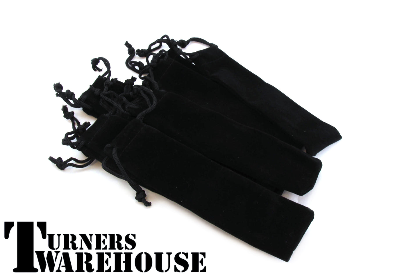 Velvet Pen Bag Pouch - 5 colors - 10 pack