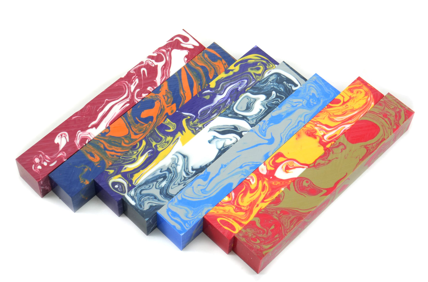 Color Mix Pen Blanks