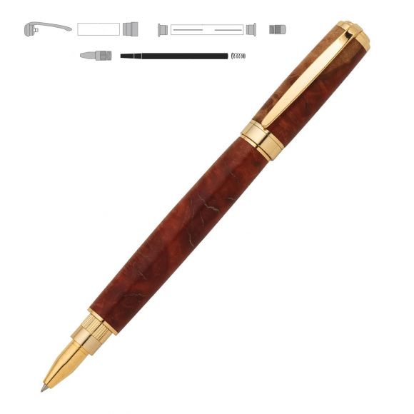 Graduate Magnetic Rollerball Pen Kit -PSI