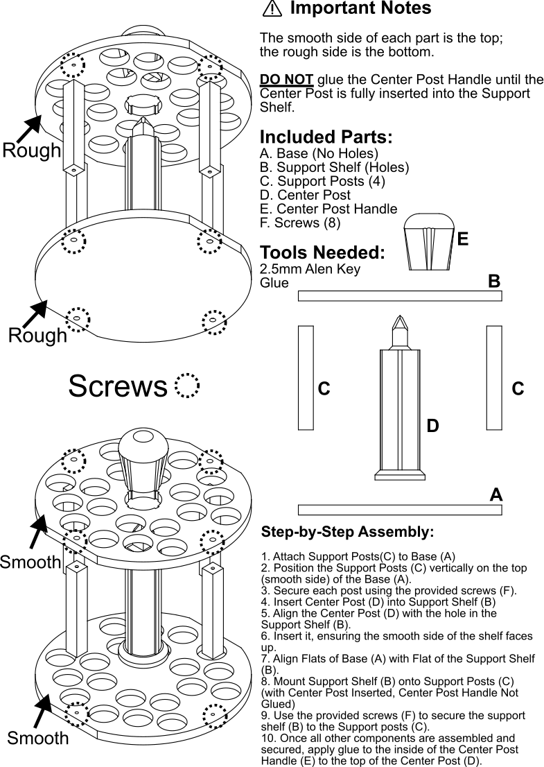 Maker Select Mold Rack