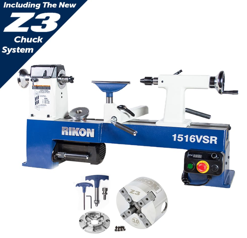 Rikon 70-1516VSR Variable Speed Midi Lathe | Turners Warehouse Rikon 70-1516VSR Variable Speed Midi Lathe | Turners Warehouse