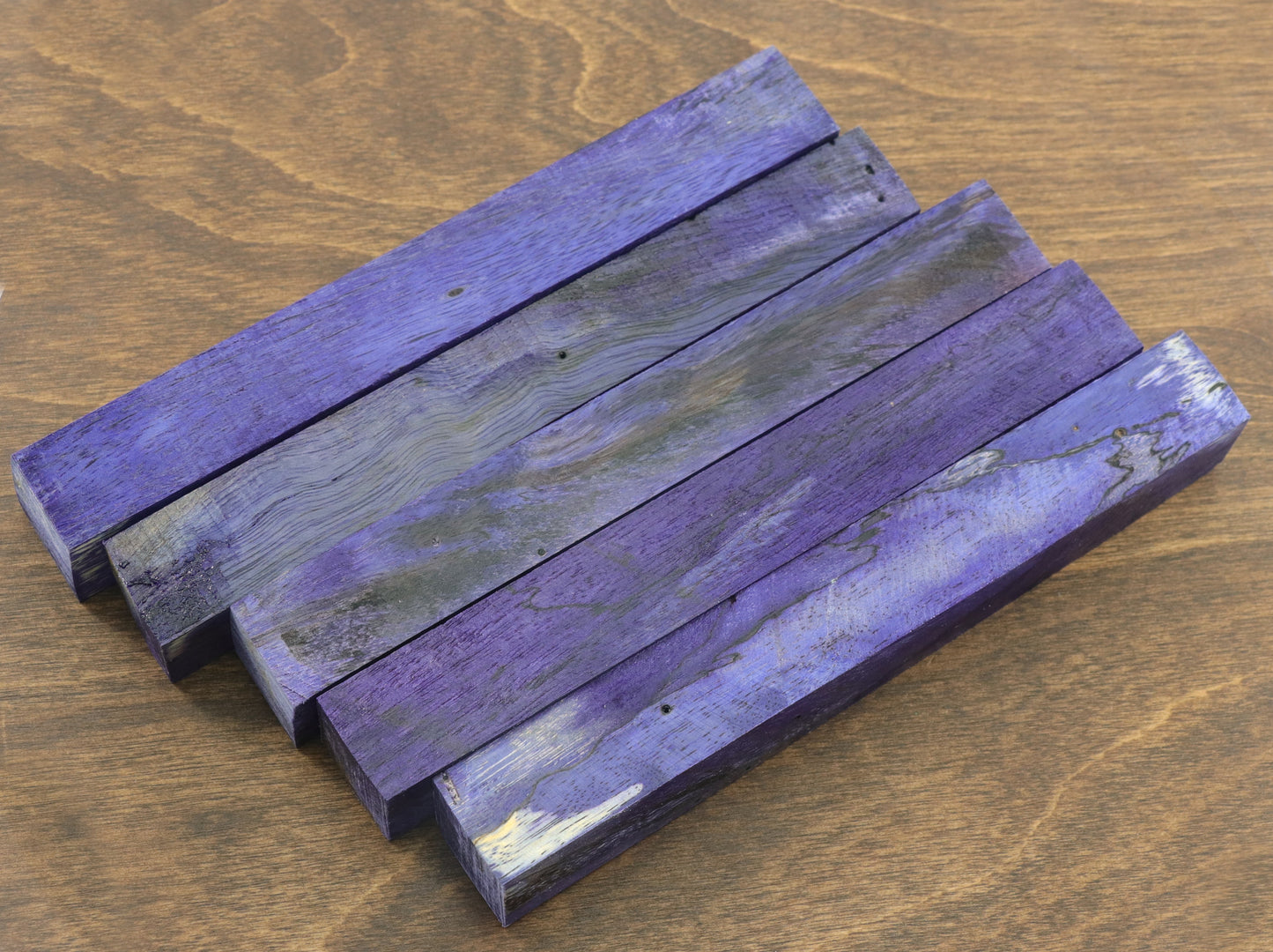 Stabilized Spalted Tamarind Pen Blanks