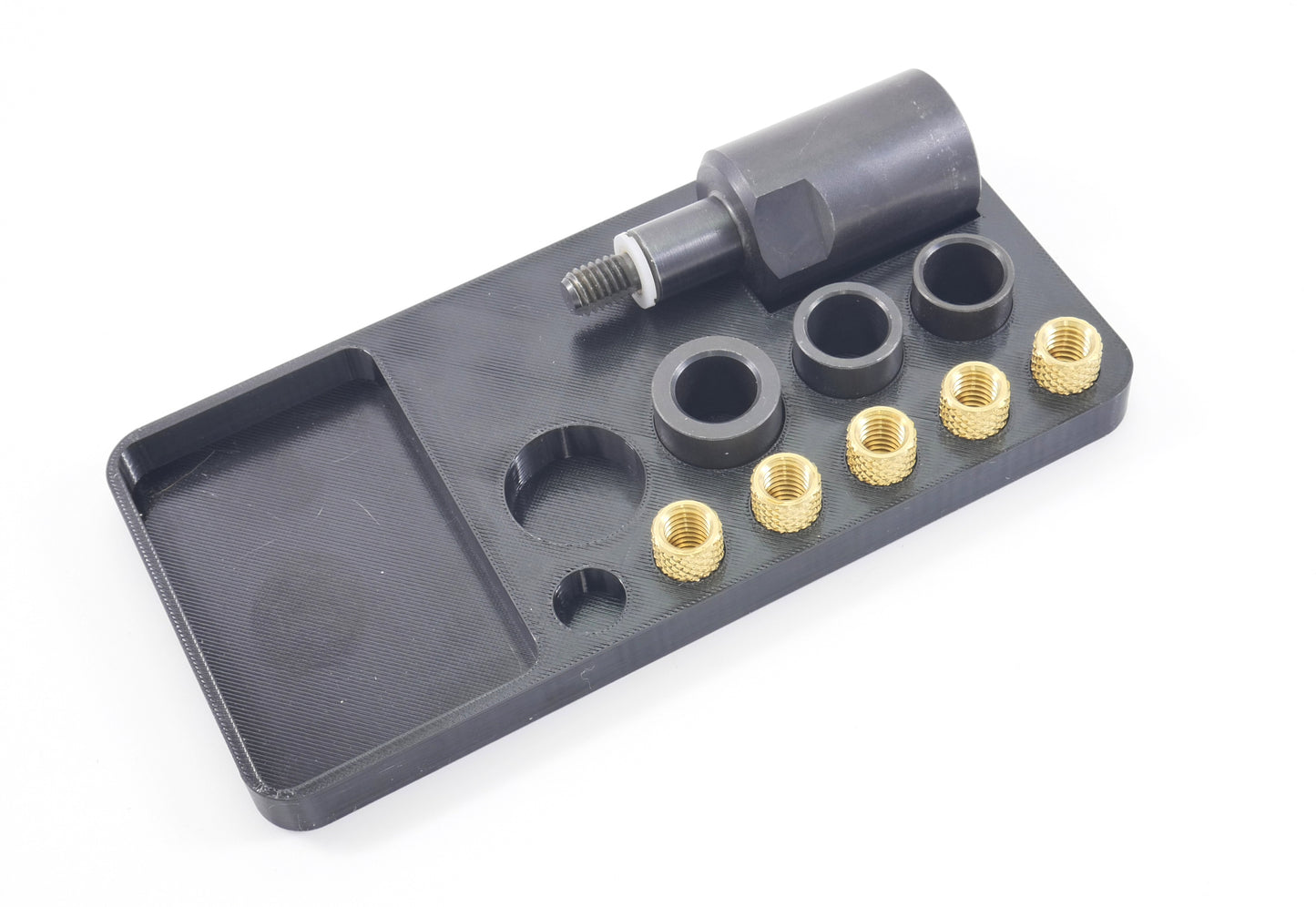 Project Mandrel Set Organizer - Fits Universal Mandrel, Bushings, Knurled Inserts