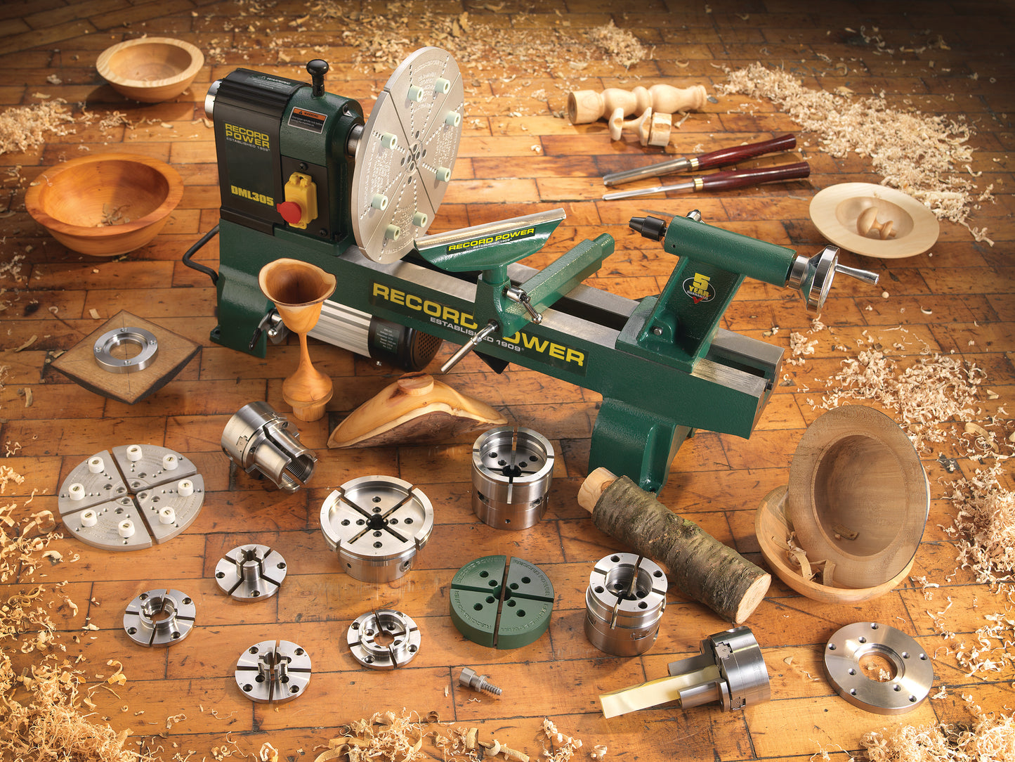 Record Power Chuck Accessories - Jaws