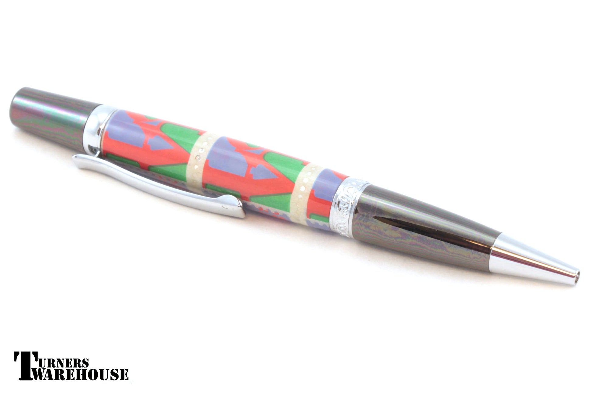 Elegant Monarch Pen Kit Chrome and Gun Metal