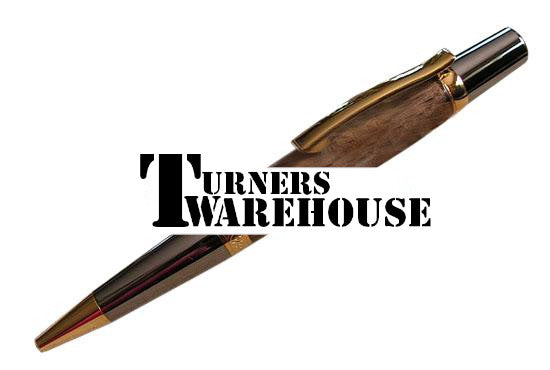 Elegant Monarch Pen Kit Gold with Gun Metal