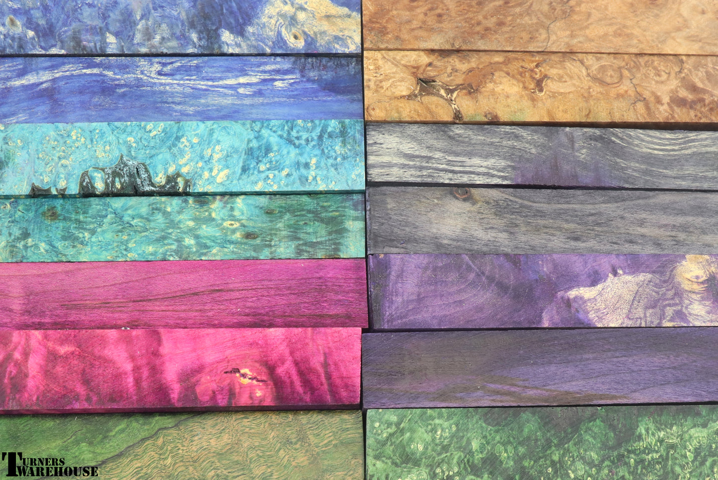 Stabilized Pen Blanks