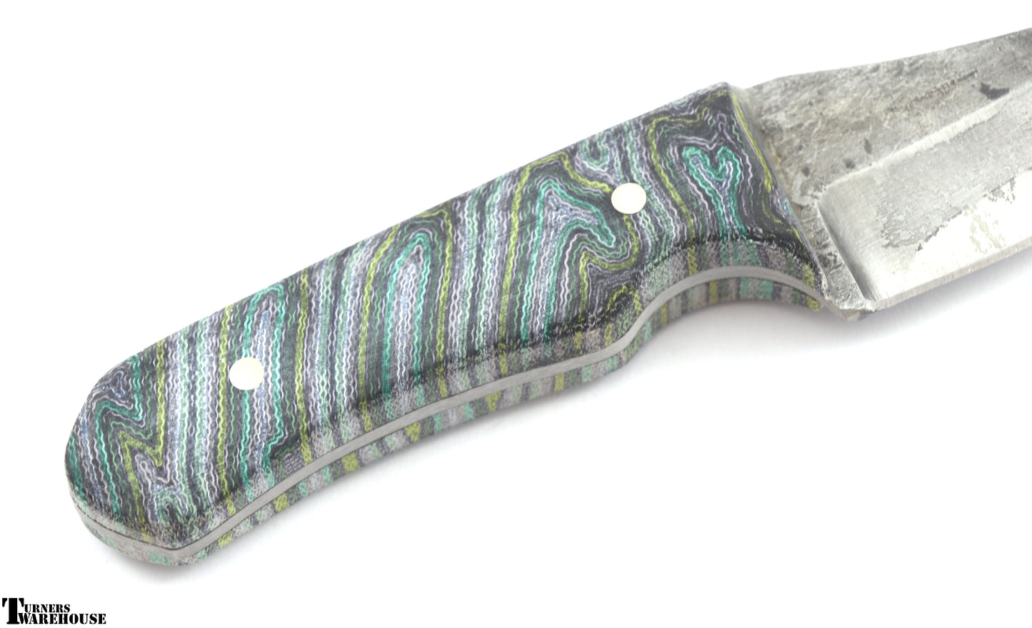 Crazy Layered Micarta Knife Scales