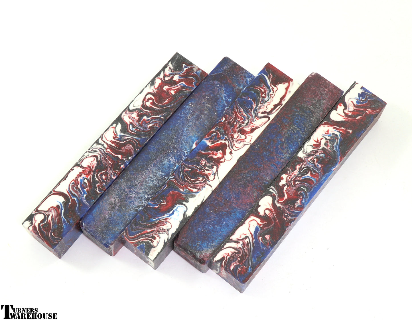 Color Mix Pen Blanks