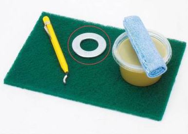 Backplate Spindle Washer - 2" diameter