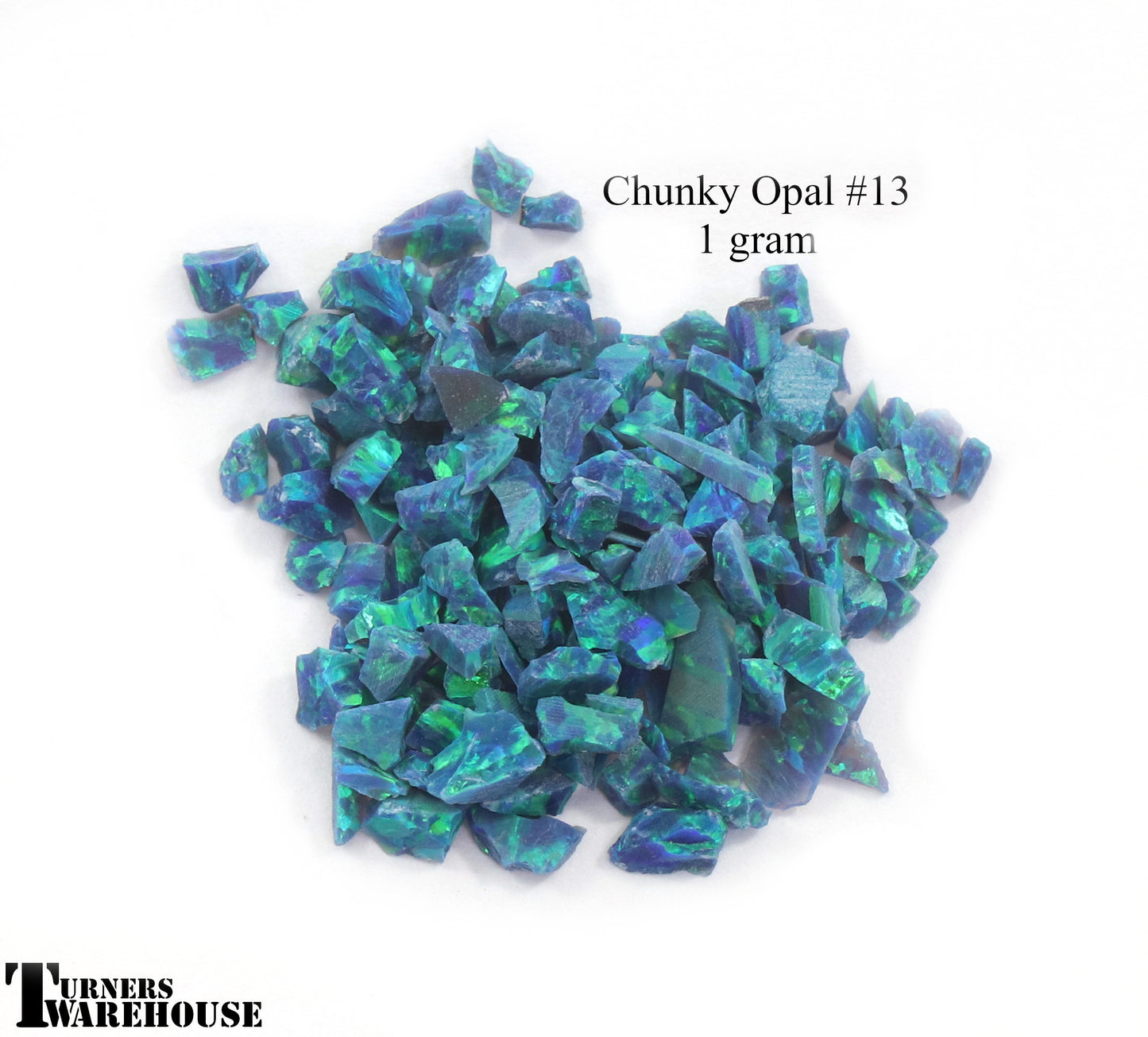 Peacock Opal #13 Chunky 