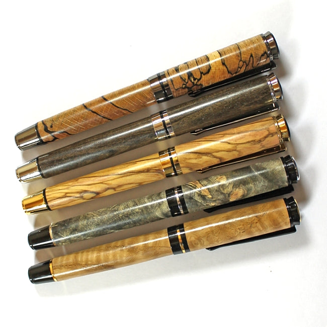 BP344 Fiona Slimline Pen Kits for Pen Making Wood Turning 