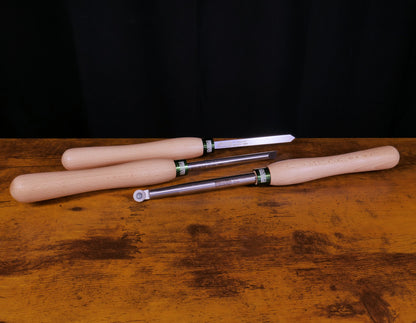 Record Power 3 pc Small Projects Turning Tools Set - 9" ProComfort Handles