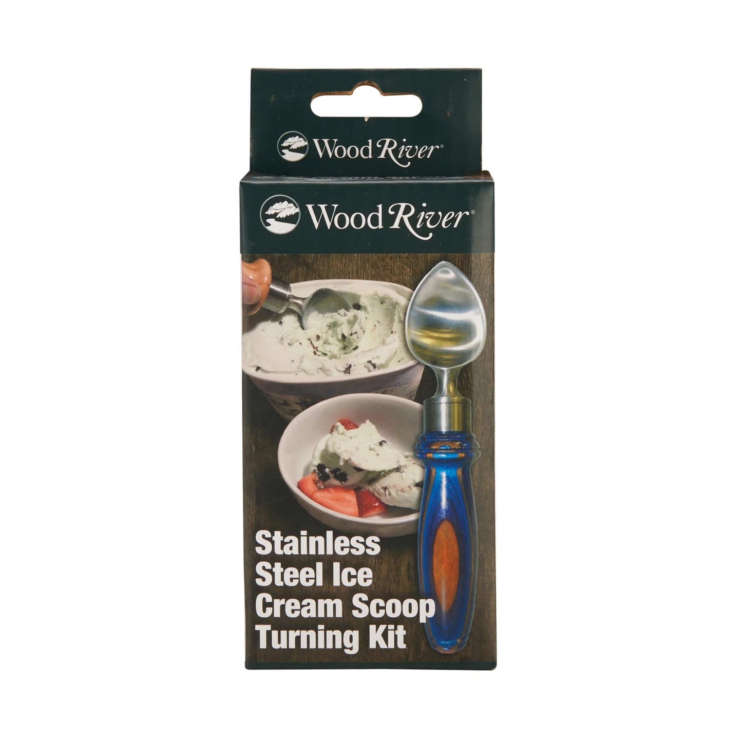 WoodRiver SS Ice Cream Scoop Kit