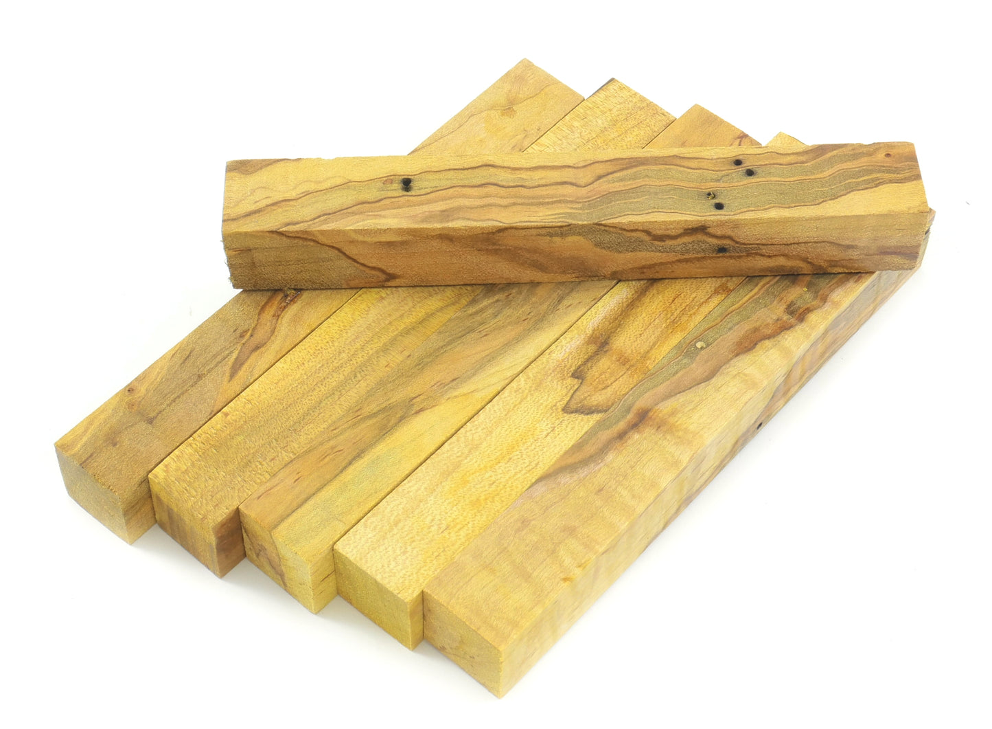 Stabilized Ambrosia Maple Pen Blanks