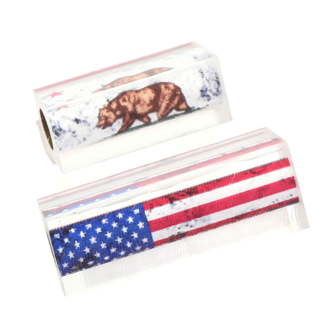 Americana Pen Blanks USA Flag and California State Flag