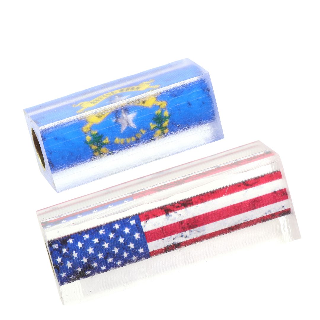 Americana Pen Blanks USA Flag and Nevada State Flag