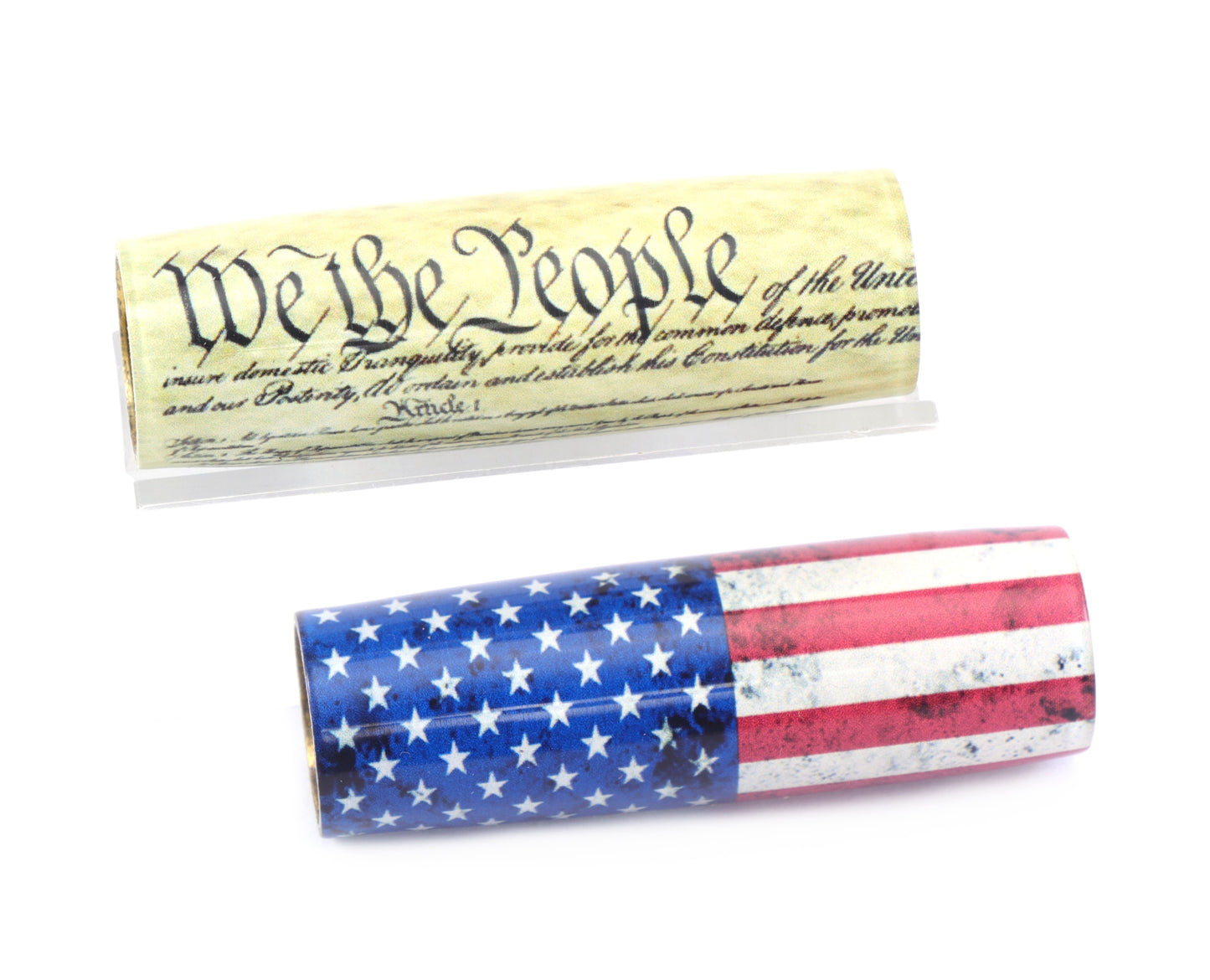 Americana Pen Blanks USA Flag and We the People Preamble