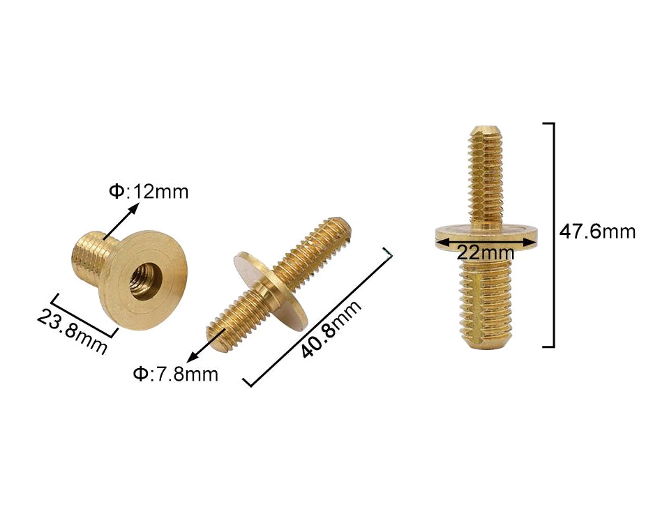 Brass Cane Coupling Hardware