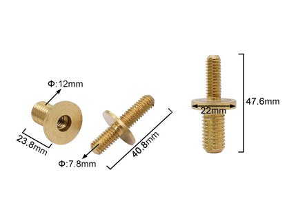 Brass Cane Coupling Hardware