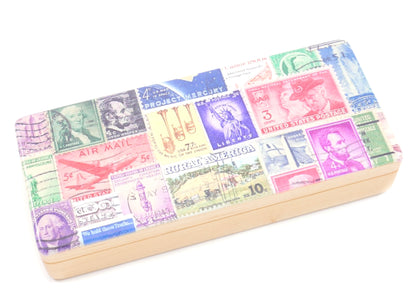 Embellished Maple Wood Pen Box