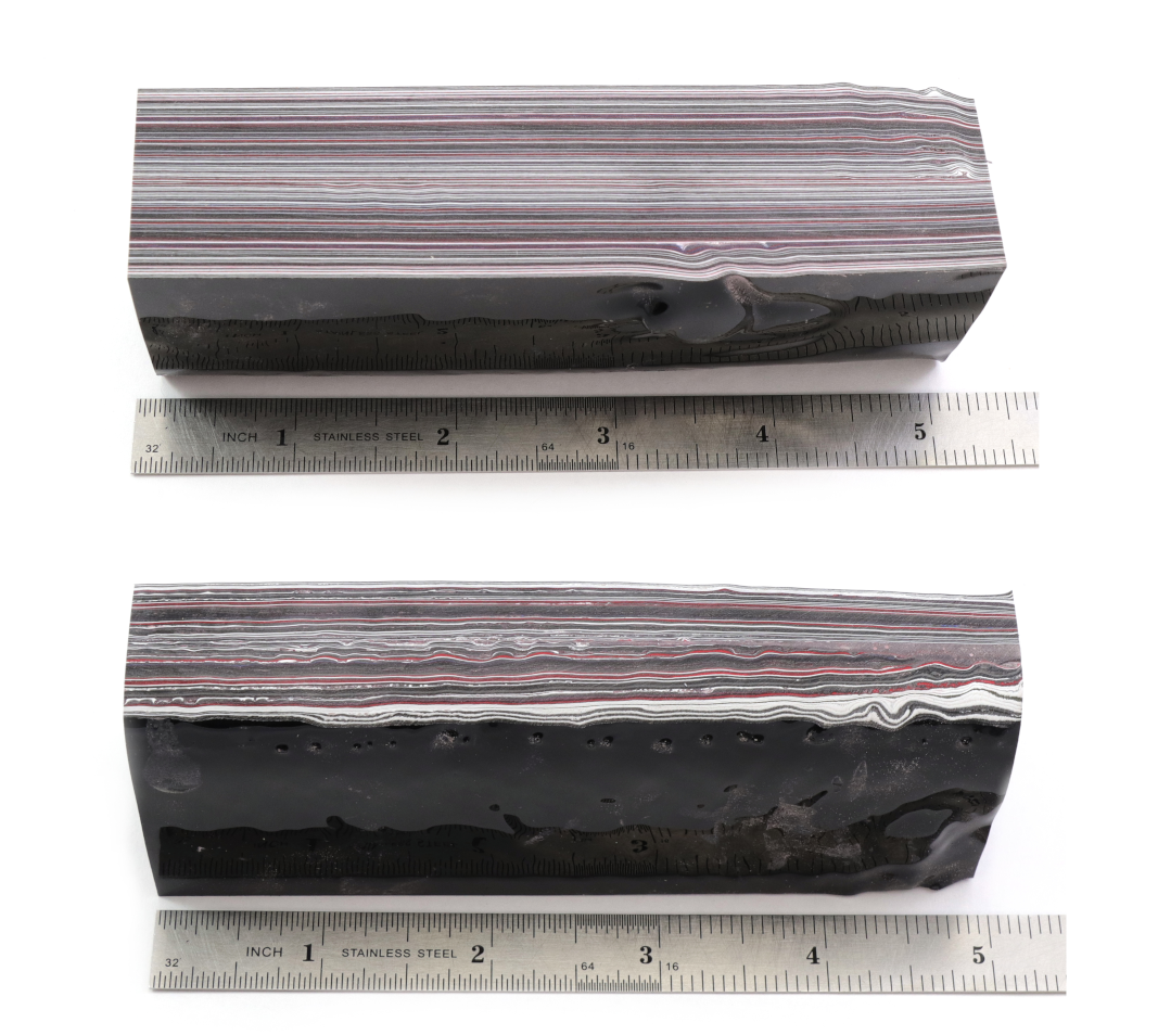 Fordite Blanks - Hidden Tang Scales