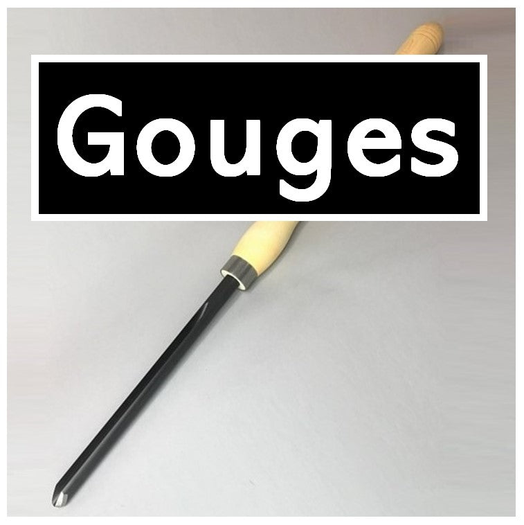 American Made Lathe Gouges Gouges Unhandled - Robust Tools | Turners Warehouse