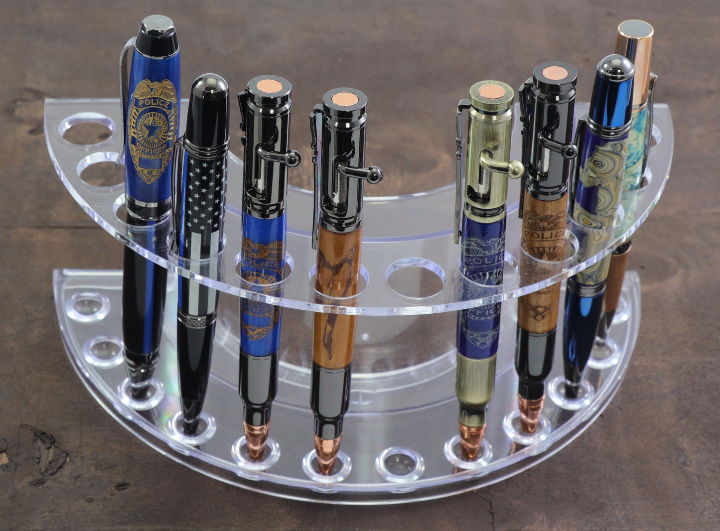 Acrylic Pen Display - Available in a variety of sizes