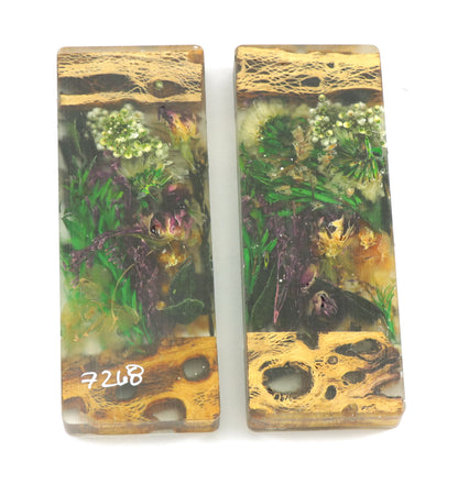 Top Choice Flower Knife Scales