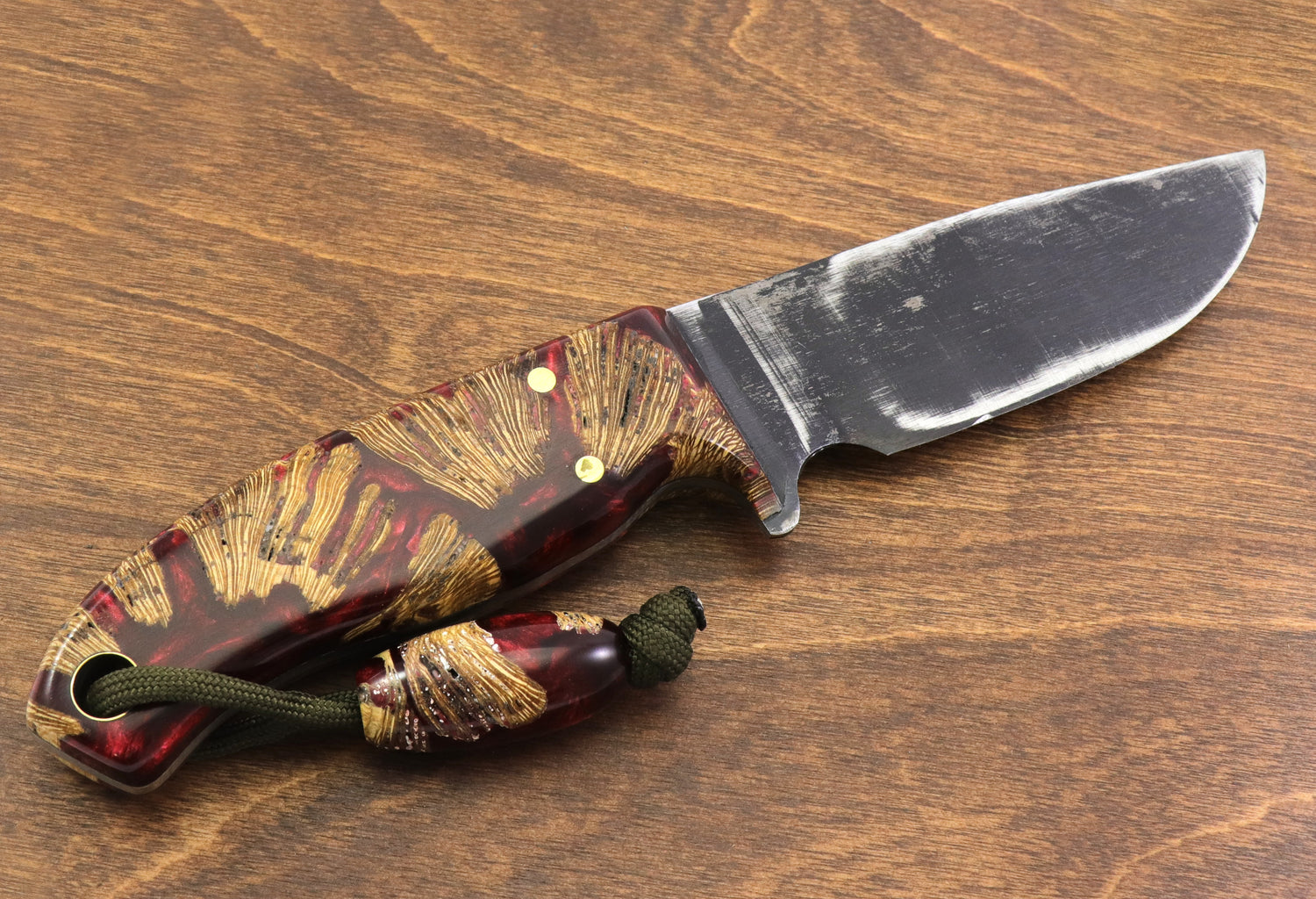 Aluminum Honeycomb and Urethane Resin Custom Knife Scales #22252 – Bradford  Hunt Design