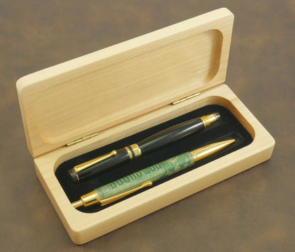 Maple Wood Pen Box