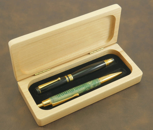 Maple Wood Pen Box