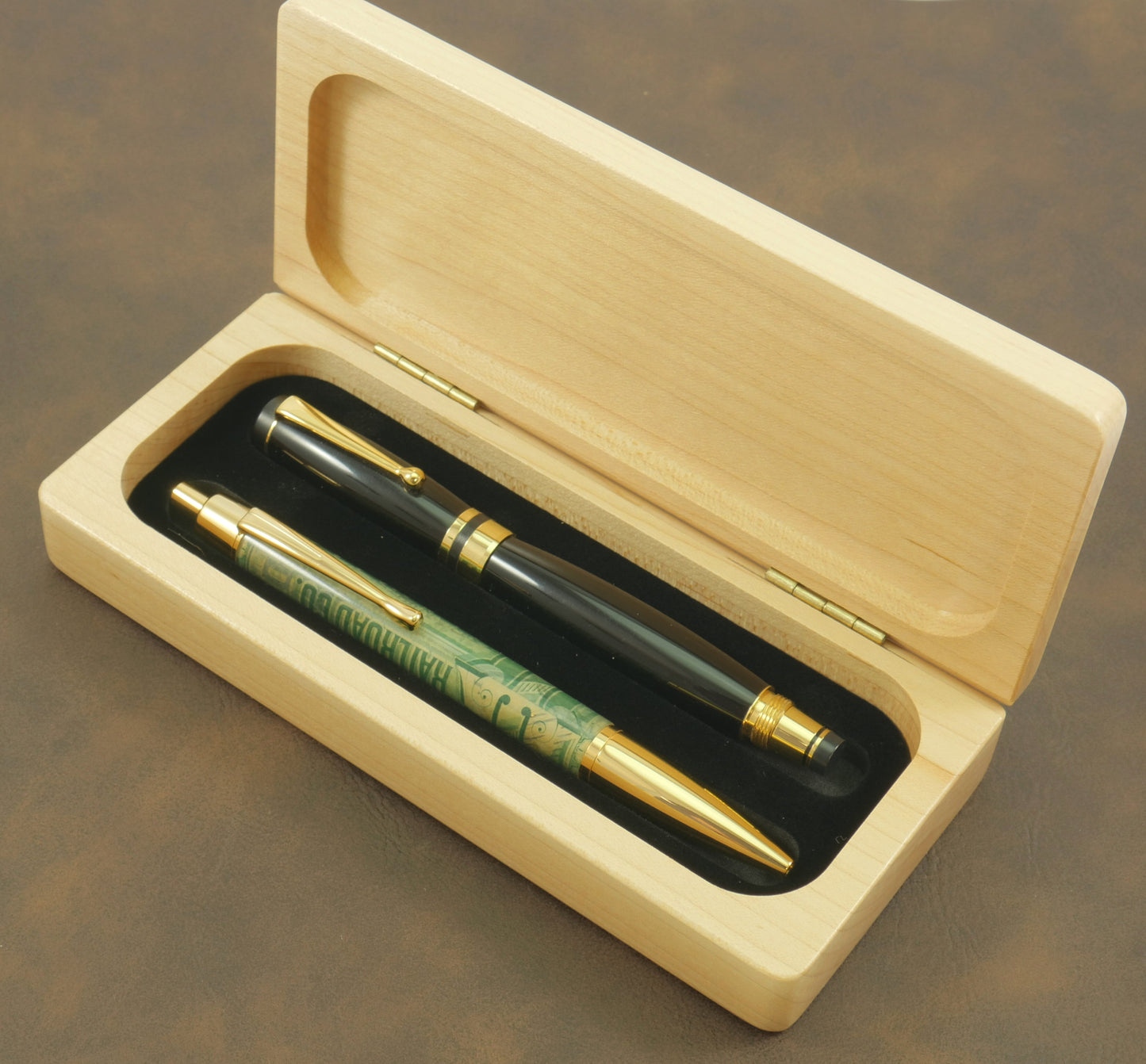 Maple Wood Pen Box