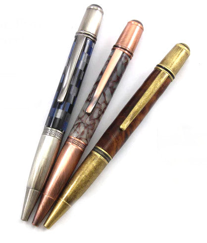 Monarch Pen Kit Antique Metals