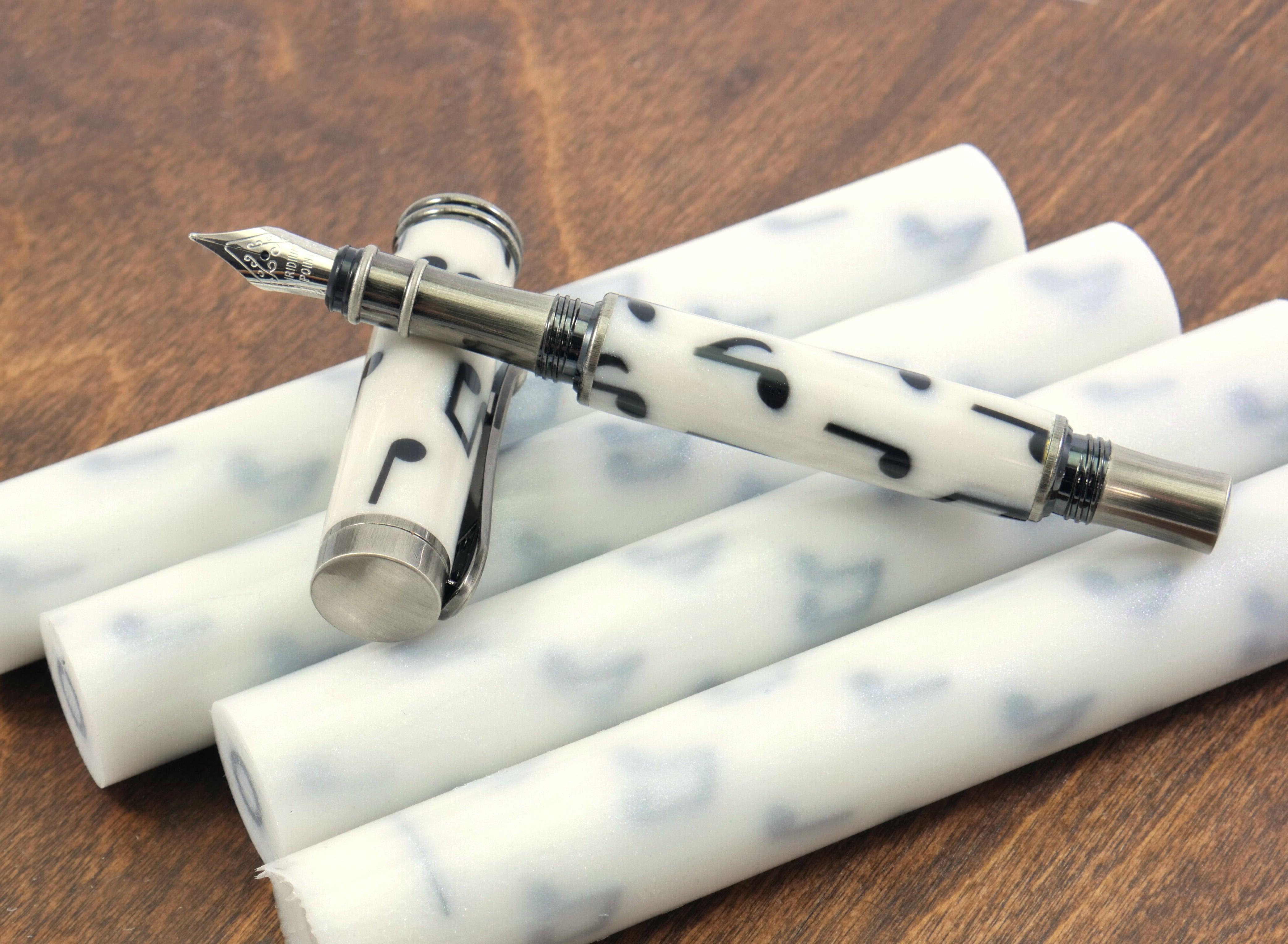 Music Note Pen Blanks
