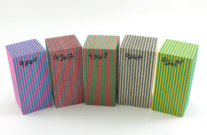 Laminated Wood Bottle Stopper Blanks - Spectra Ply