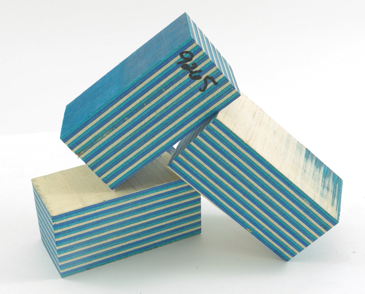 Laminated Wood Bottle Stopper Blanks - Spectra Ply