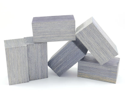 Laminated Wood Bottle Stopper Blanks - Spectra Ply