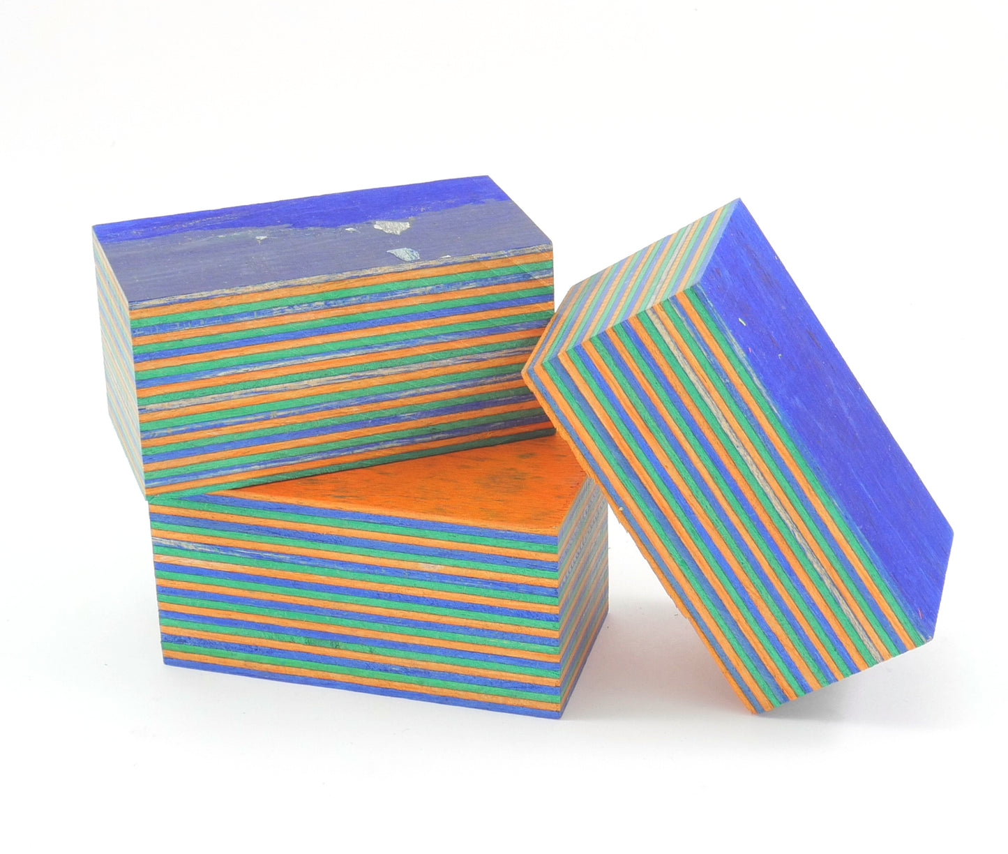 Laminated Wood Bottle Stopper Blanks - Spectra Ply