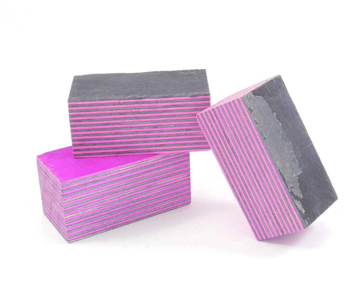 Laminated Wood Bottle Stopper Blanks - Spectra Ply