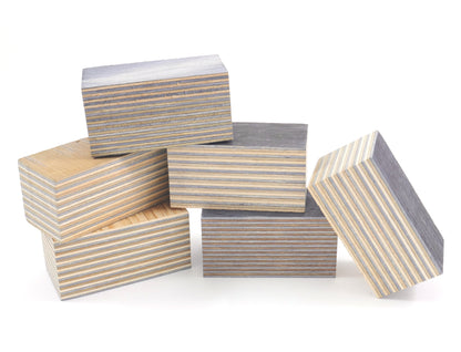 Laminated Wood Bottle Stopper Blanks - Spectra Ply