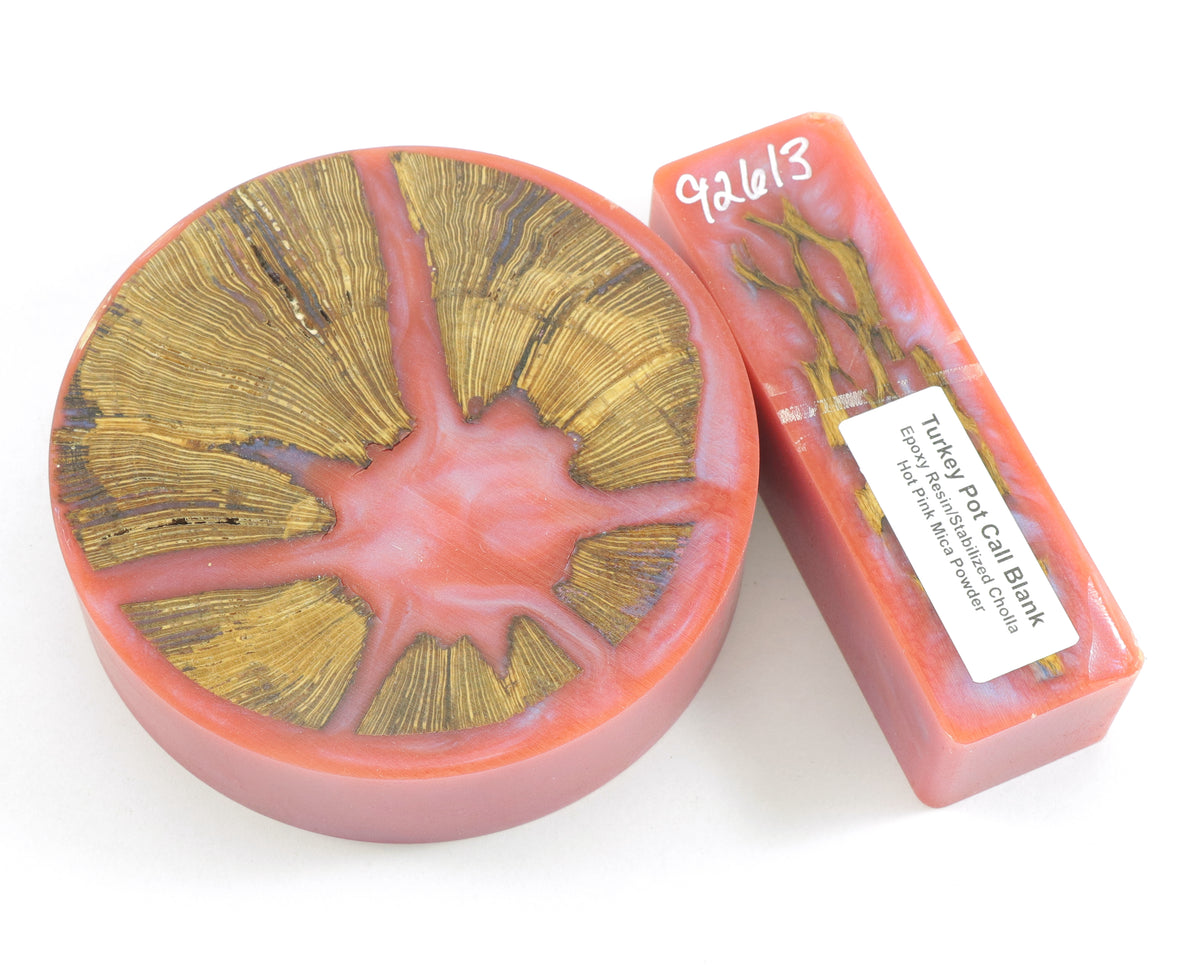 Cholla Turkey Pot Call Blanks