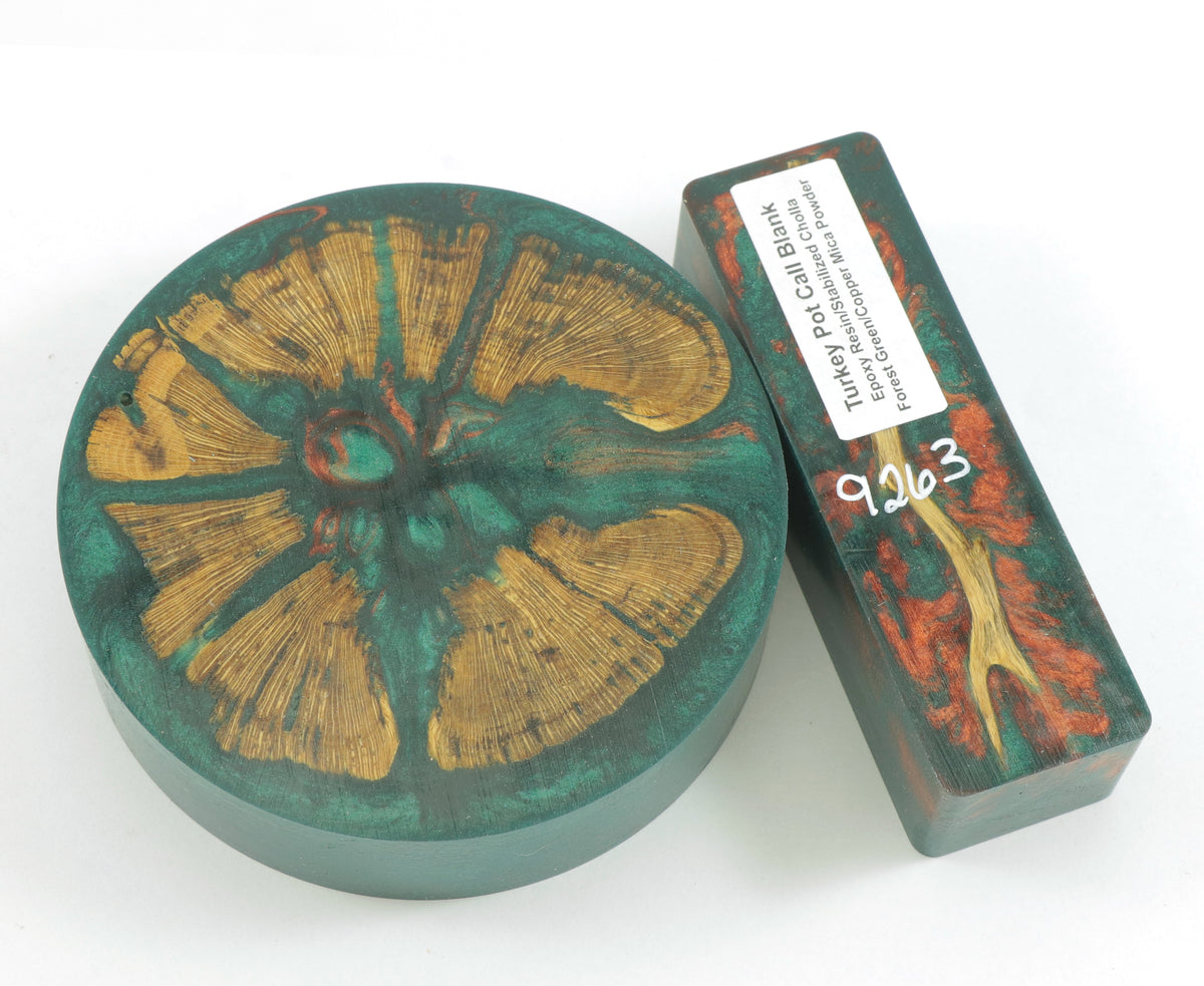 Cholla Turkey Pot Call Blanks
