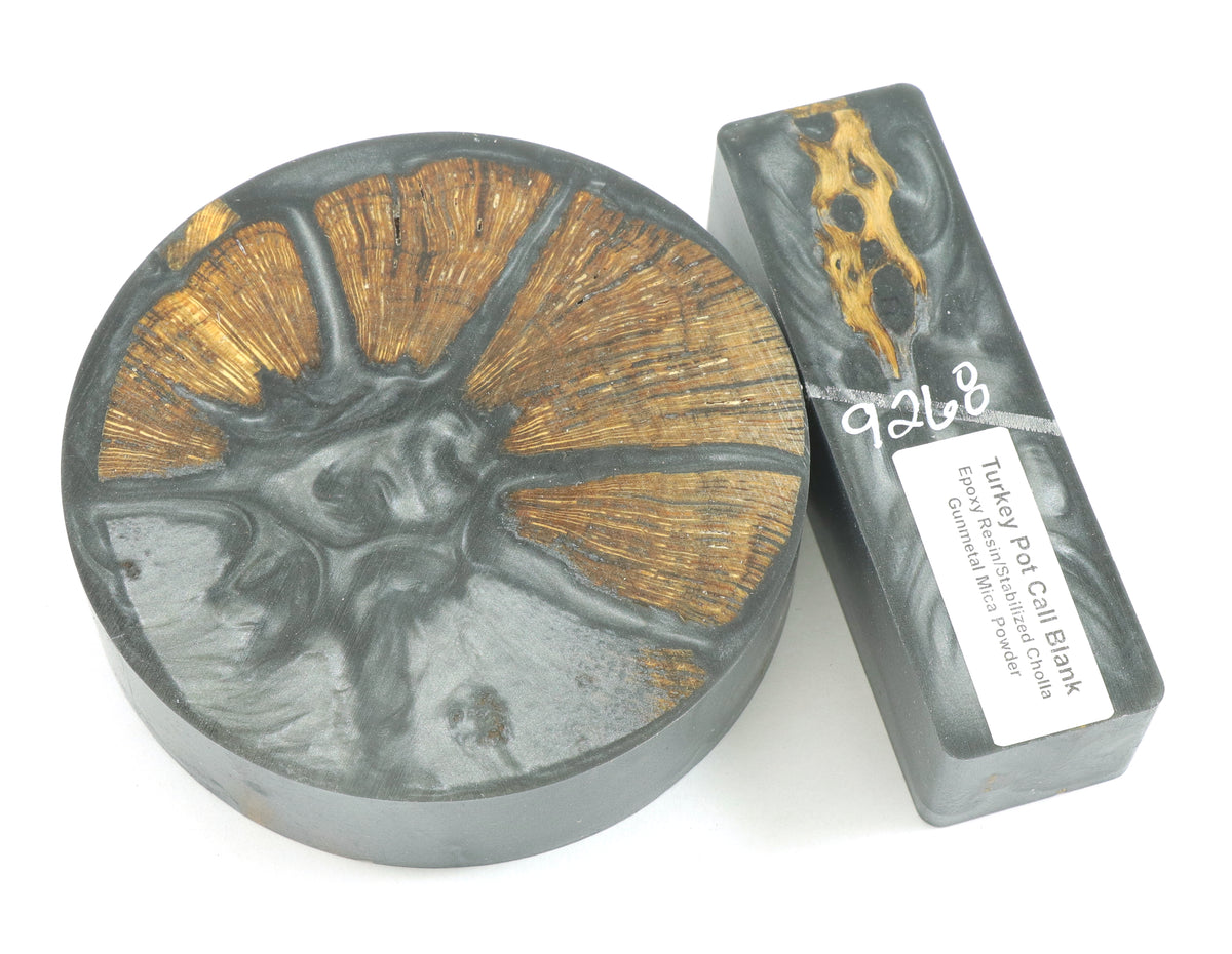 Cholla Turkey Pot Call Blanks