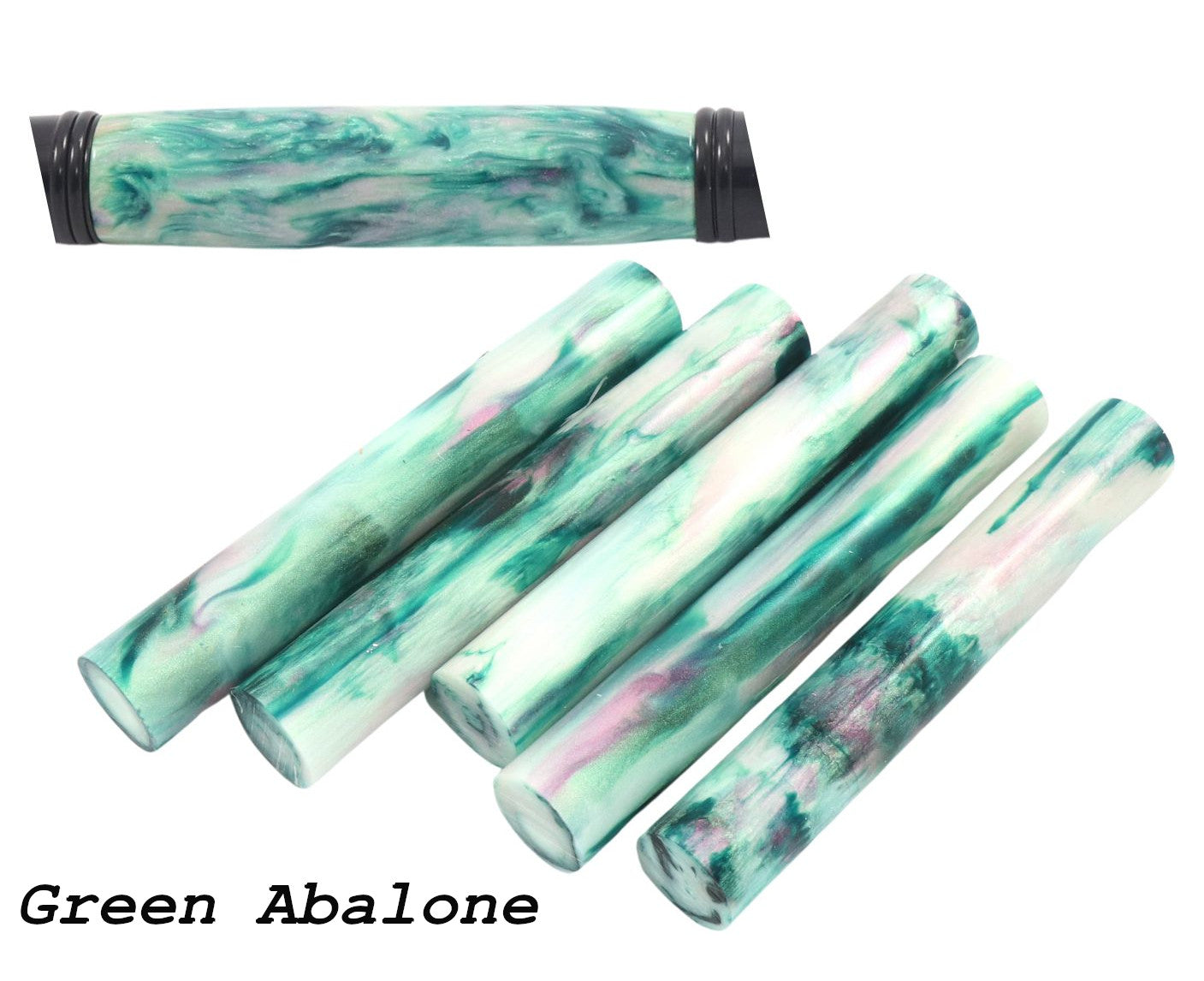 Top Choice Pen Blanks Green Abalone