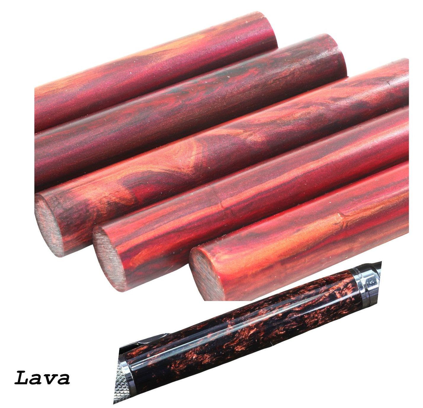 Top Choice Pen Blanks Lava