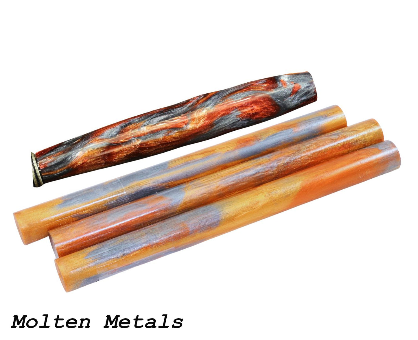 Top Choice Pen Blanks Molten Metals